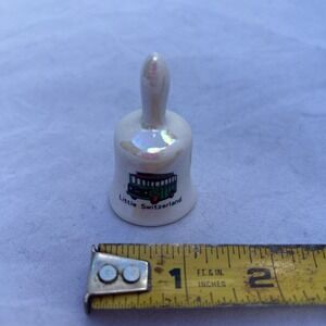 Collectible Eureka Springs Little Switzerland Arkansas miniature Souvenir Bell